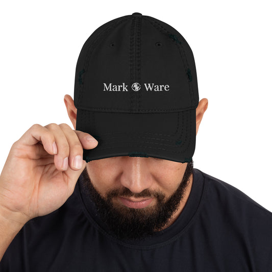 "MARK WARE" Distressed Dad Hat