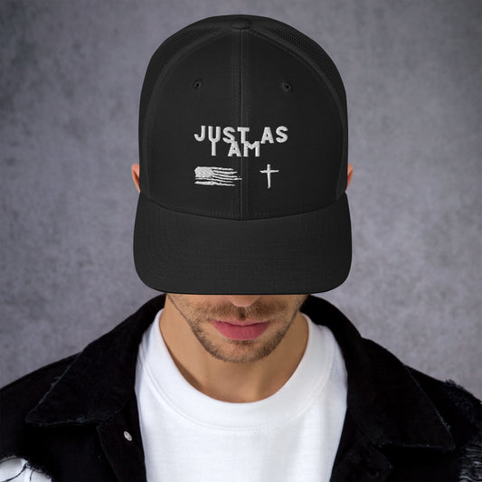 Just As I Am Trucker Cap